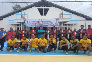 Bupati Mesak Magai Buka Turnamen Bola Voli Bupati Cup I Antar Klub se-Kabupaten Nabire