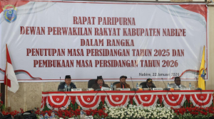 Bupati Nabire Apresiasi Kinerja DPRK, Ajak Perkuat Sinergi di Masa Persidangan 2026